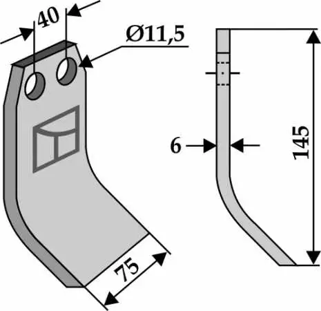 Schlegel 145x75mm